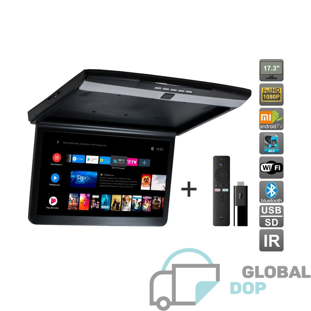 Android AVS1717MBL (AVS1717MPP Black) + Xiaomi Mi TV Stick + AV1252DC