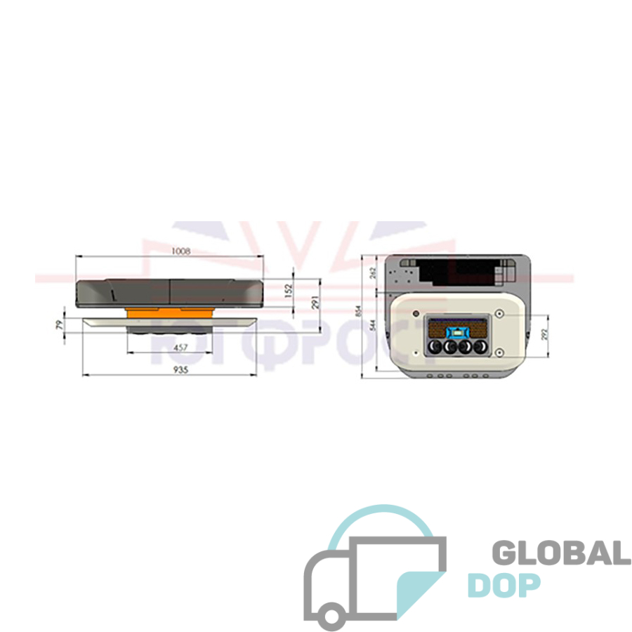 Автономный кондиционер Frost Frost AXI 3000 24в (Красный)_1 Автономный кондиционер Frost Frost AXI 3000 24в (Красный)